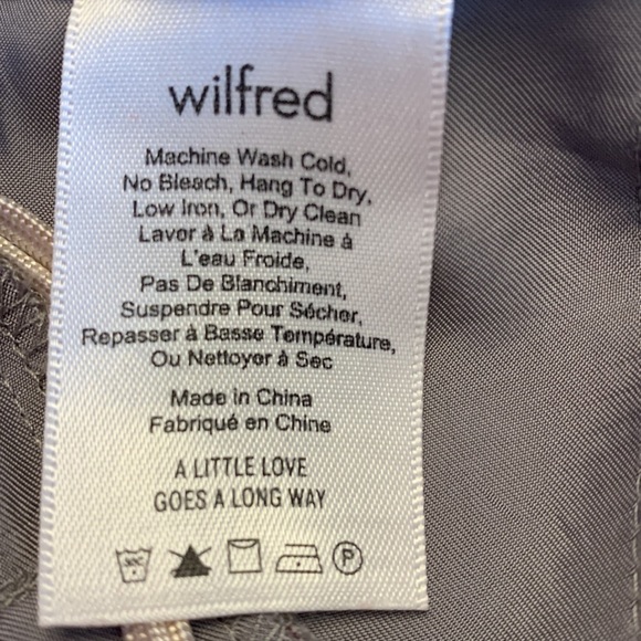 Aritzia Wilfred Tie Front Pants Plaid Size 6 - Picture 9 of 14